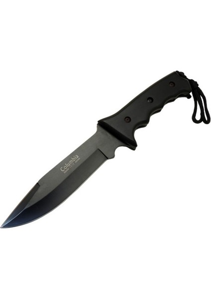 Columbia Black Hunting Knife