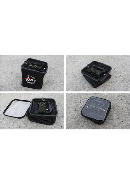 Şeffaf Katlanır Lrf Kovası (Tict Folding Live Bucket-Clear) fırsatları