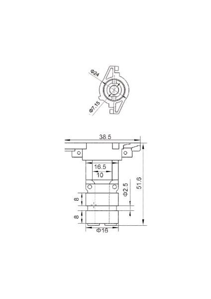 Alternatör Rotor Bakırı Bosch Tipi (Içten Soğutmalı) (70 A -140 A) Orj.