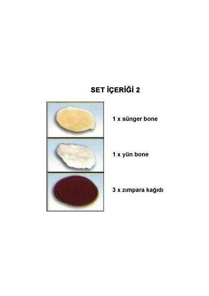 N 33997 Polisaj Seti 150 mm 8 Parça fırsatları