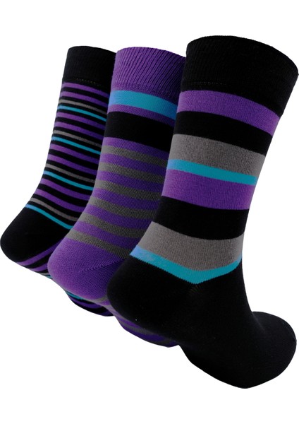 Erkek Bambu Çorap 3'lü Paket (Beden 41-46)