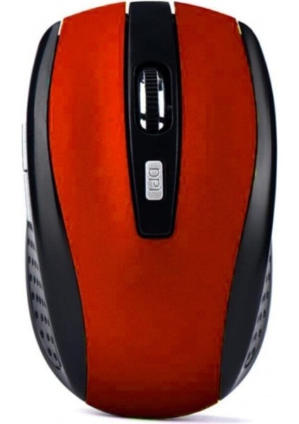 Wireless 1600 Dpı Kablosuz Optik Mouse 6d Kablosuz Mouse C-18 Siyah