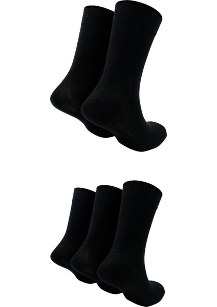 Erkek Geri Dönüştürülmüş Pamuklu Çorap, 5'li Paket (Beden 41-46)