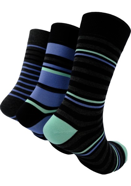 Erkek Bambu Çorap 3'lü Paket (Beden 41-46)