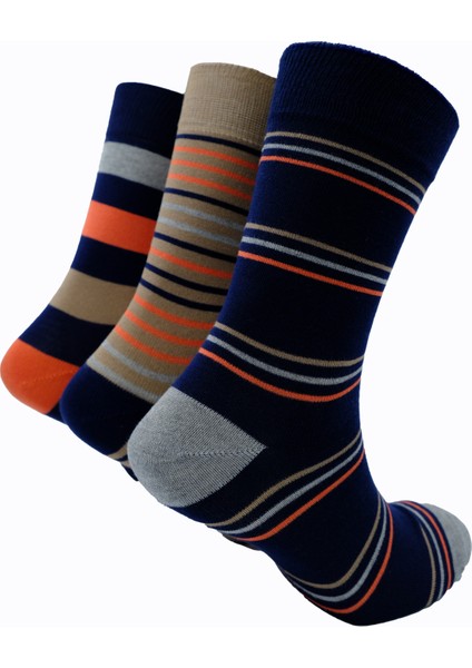 Erkek Bambu Çorap 3'lü Paket (Beden 41-46)
