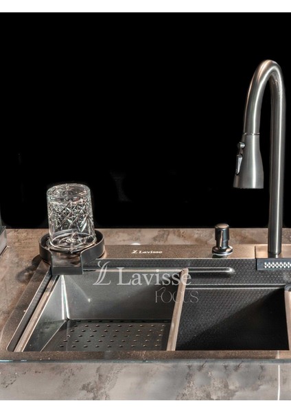 Focus Akıllı Eviye Fonksiyonlu Teknolojik Mutfak Evyesi fiyatları