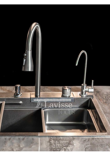 Focus Akıllı Eviye Fonksiyonlu Teknolojik Mutfak Evyesi modelleri