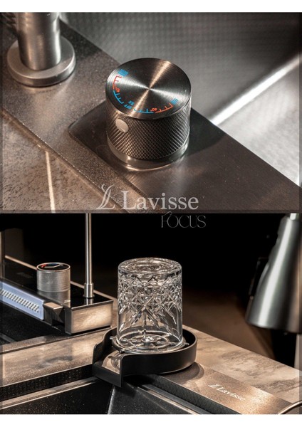 Focus Akıllı Eviye Fonksiyonlu Teknolojik Mutfak Evyesi indirimleri