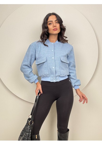Simli Bomber Ceket