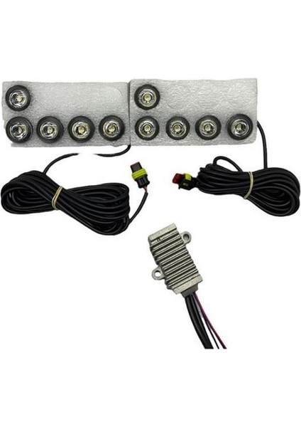 12V-24V Gündüz Sürüş Ledi (5 x 2) (Takım)