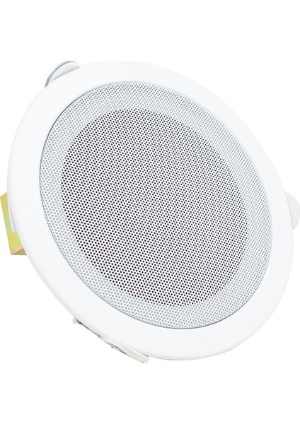 18 cm 6 Watt Beyaz Trafolu Metal Kasa Alçıpan Hoparlör