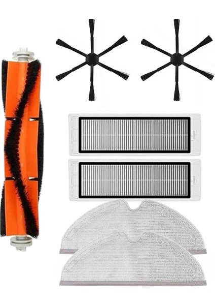 Xiaomi Vacuum Mop 2 (STYTJ03ZHM) Robot Süpürge Uyumlu 7'li Yedek Parça Seti