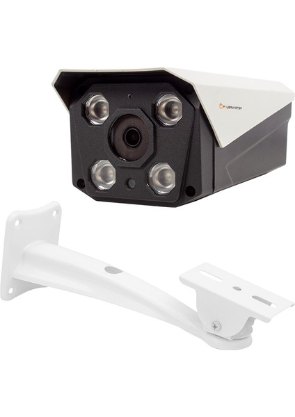 3mp 4 Atom LED Ipc Metal Kasa Poesiz Ip Bullet Kamera (Ayağı Unutma) (4835)