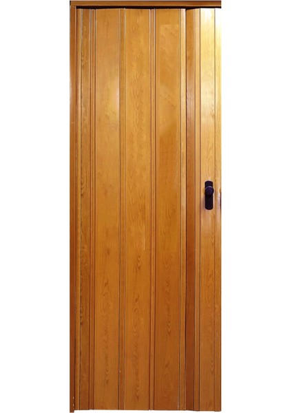 Meşe Renkli Camsız 12 mm - En 72 cm Akordiyon Kapı