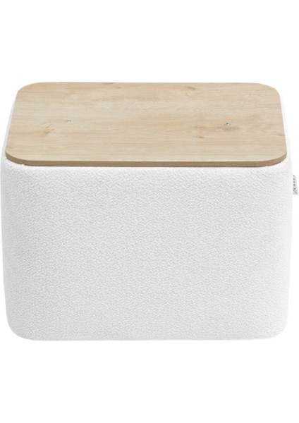 Jarvis Bohem Sandıklı Orta Sehpa Puf, Beyaz modelleri