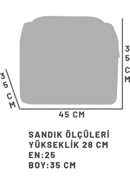 Jarvis Bohem Sandıklı Orta Sehpa Puf, Beyaz indirimleri