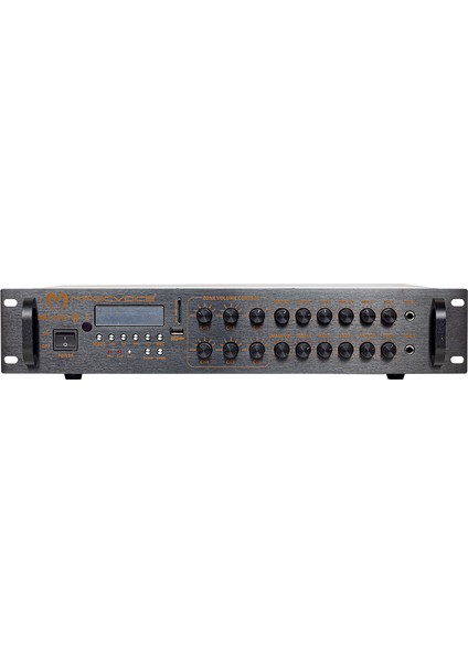Magıcvoıce MV-1217 USB Bt-Uk 6 Zon Anfi Rms 50W*1CH +4-16-70-100V Trafolu (4886)