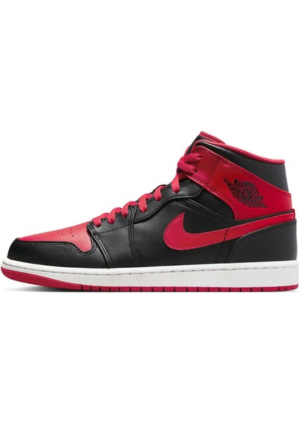 Air Jordan 1 Mid Erkek Kırmızı Basketbol Ayakkabısı DQ8426-060