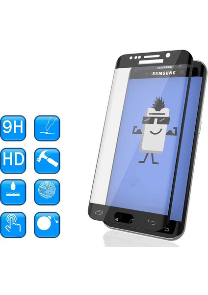 Samsung Galaxy S7 Edge - Ekran Koruyucu Seramik Koruma - Şeffaf