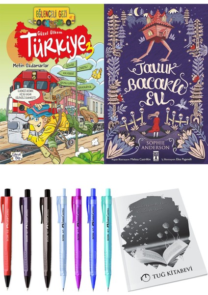 Tavuk Bacaklı Ev ve Güzel Ülkem Türkiye 3 2li Set