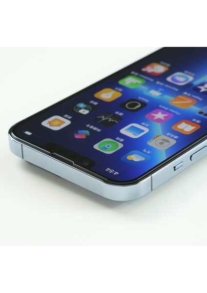 Apple iPhone 14 Pro - Ekran Koruyucu Hizalama Aparatlı Hadid Glass Cam Ekran Koruyucu - Şeffaf