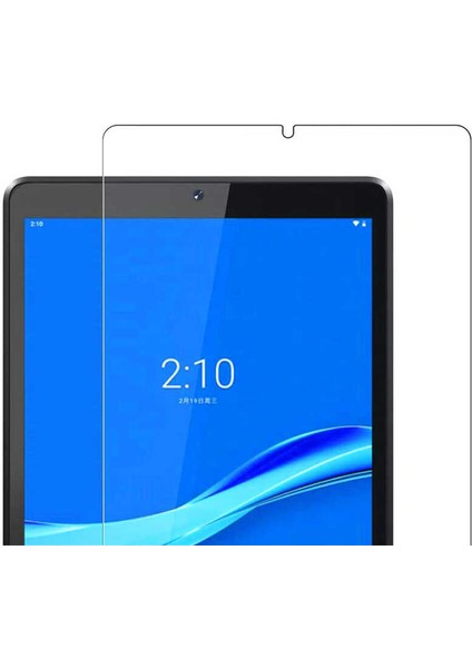 Lenovo M10 Plus TB-X606F - Ekran Koruyucu Tablet Temperli Cam Koruma - Şeffaf