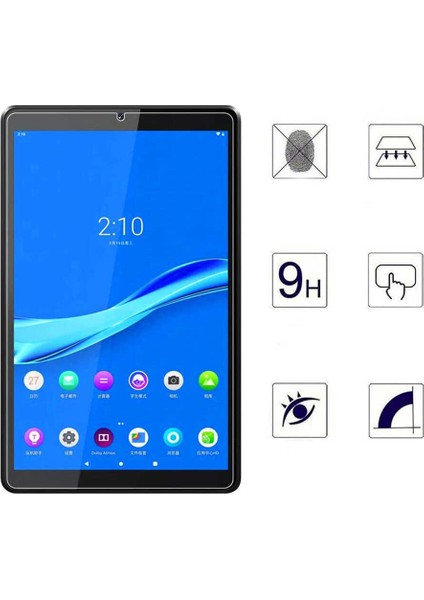 Lenovo M10 Plus TB-X606F - Ekran Koruyucu Tablet Temperli Cam Koruma - Şeffaf