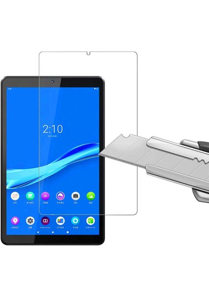 Lenovo M10 Plus TB-X606F - Ekran Koruyucu Tablet Temperli Cam Koruma - Şeffaf