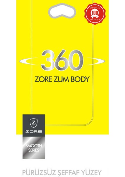 Samsung Galaxy S7 Edge - Ekran Koruyucu Zum Body Ekran Koruyucu Jelatin - Şeffaf