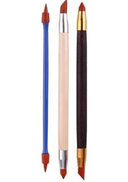 Silikon Modelaj Aleti 3 Lü Set
