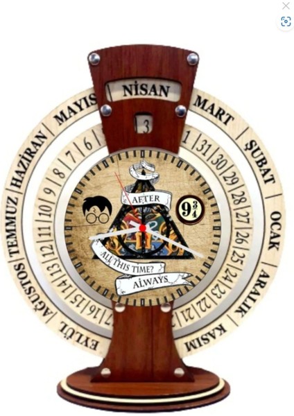 Harry Potter Simge Sonsuz Maya Takvimli Saat