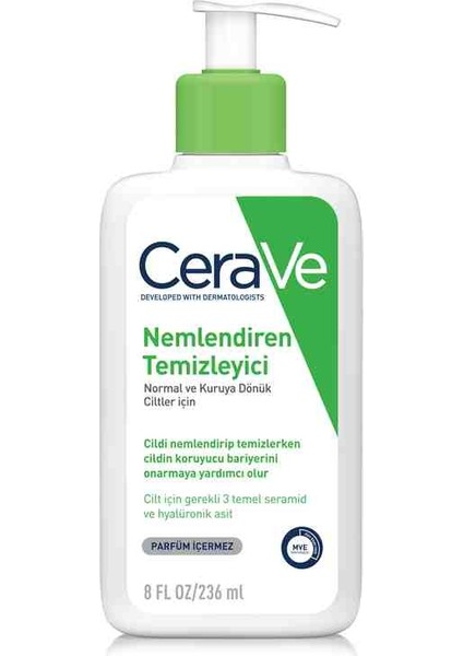 Normal ve Kuru Ciltler Için Nemlendiren Temizleyici 236 ml