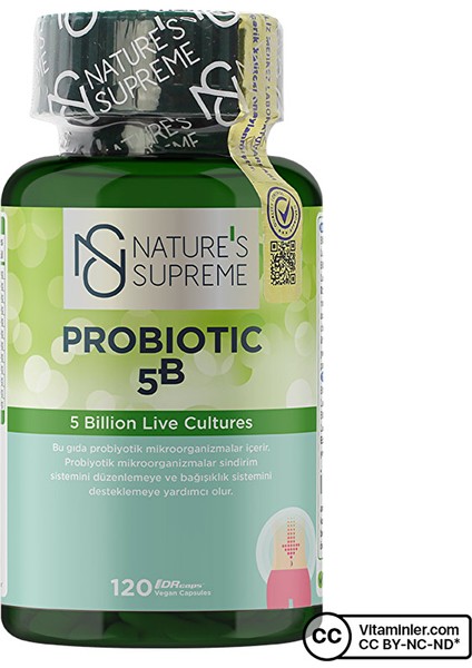 Probiotic 5b 120 Kapsül