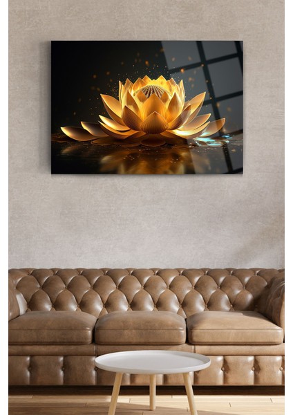 Lotus çiçeği cam tablo fiyatları