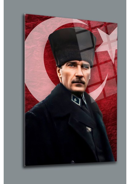Atatürk cam tablo 123