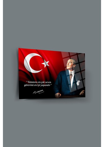 Atatürk cam tablo 118