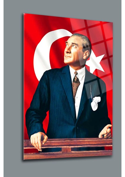 Atatürk cam tablo 120