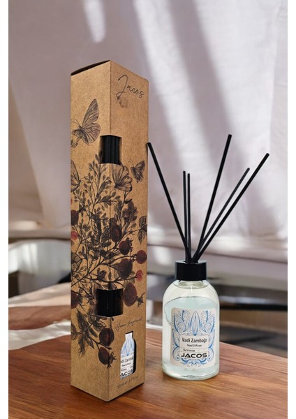 Vadi Zambağı Kokulu Bambu Çubuklu Oda Kokusu 50ML Reed Diffuser