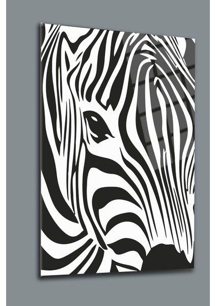 Zebra Deseni Cam Tablo