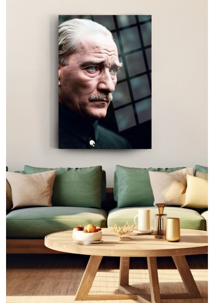 Atatürk cam tablo 124 - atatürk tablosu - vatan tablosu fiyatları