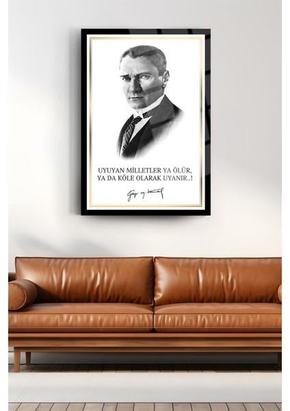 Atatürk Cam Tablo 113 fiyatları