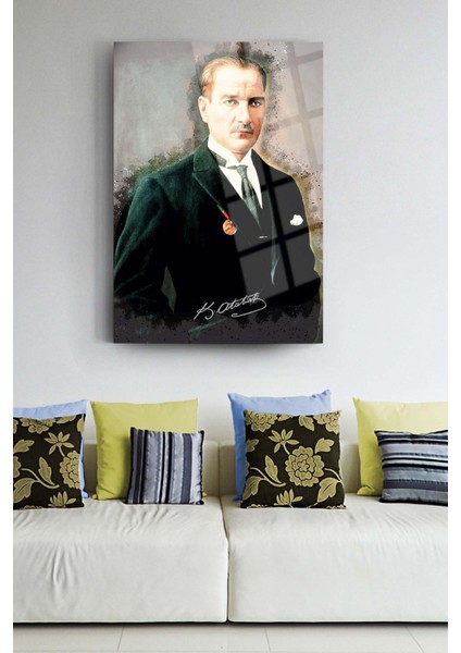 Atatürk Cam Tablo 59 fiyatları