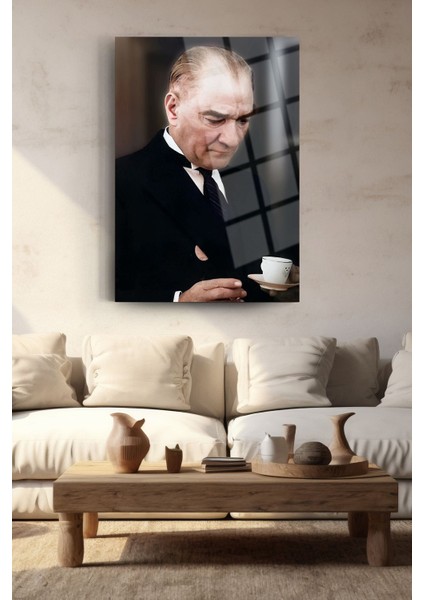 Atatürk Cam Tablo 117 fiyatları