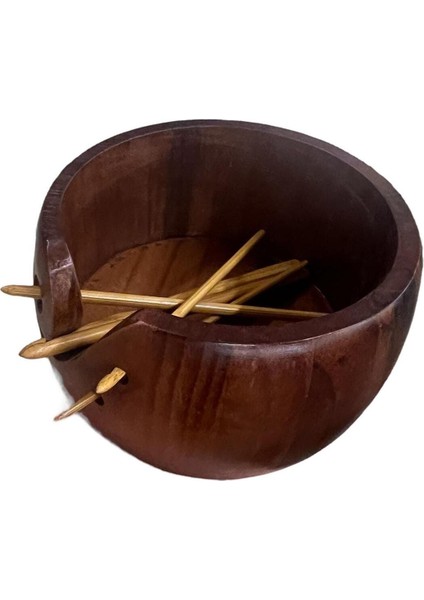 Ahşap Bambu Iplik Kasesi - Örgü Ipi Kasesi fiyatları