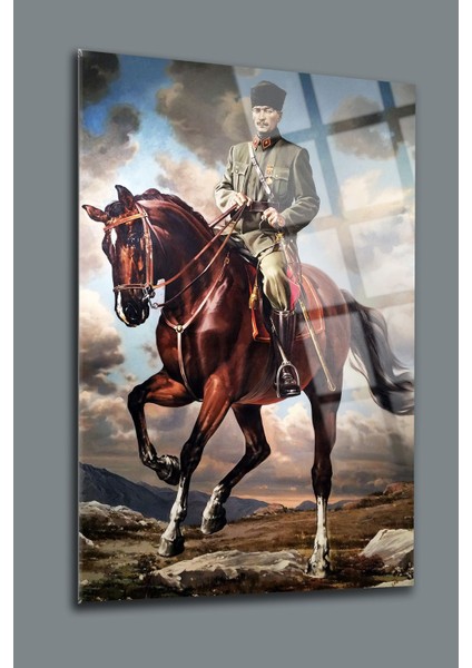 Atatürk Cam Tablo 108