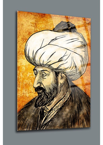Fatih Sultan Mehmet Cam Tablo 2