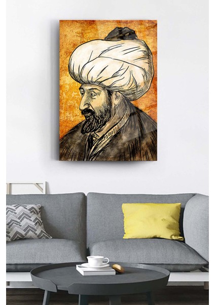 Fatih Sultan Mehmet Cam Tablo 2