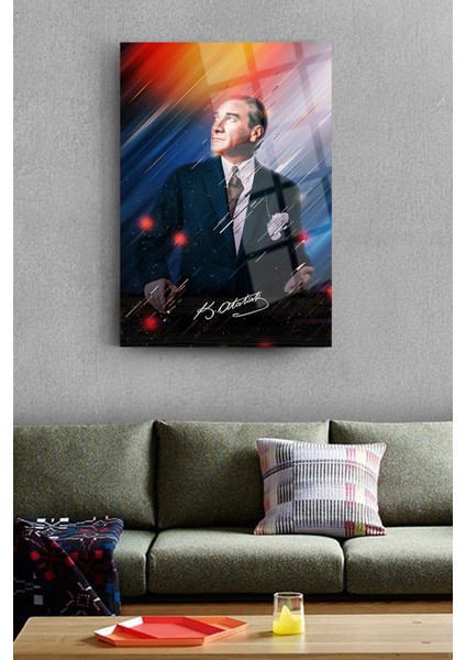 Atatürk Cam Tablo 58