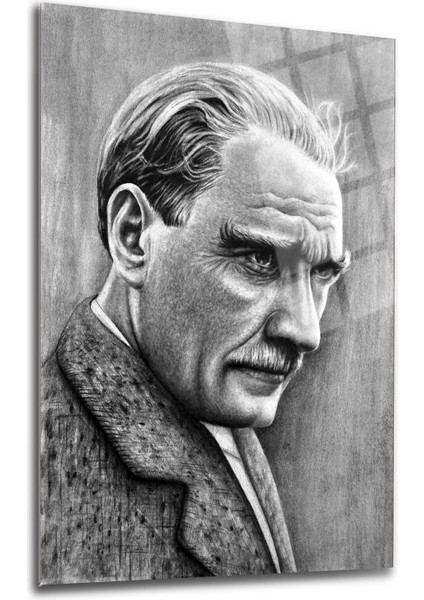 Atatürk Cam Tablo 80-Atatürk Tablosu-Türk Bayrağı Tablosu modelleri