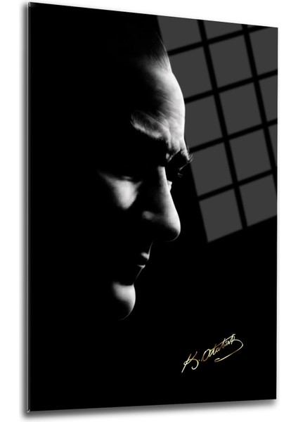Atatürk Cam Tablo 62-Atatürk Tablosu-Türk Bayrağı Tablosu modelleri